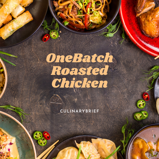 OneBatch Roasted Chicken – High-Protein Meal Prep System